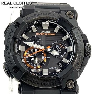 【保証期間内】G-SHOCK/Gショック FROGMAN/フロッグマン Bluetooth タフソーラー GWF-A1000XC-1AJF /000