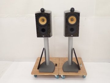 B&W/Bowers & Wilkins バウワース&ウィルキンス 2WAYブックシェルフ型スピーカー Signature 805ペア スタンド付 ∽ 75299-1