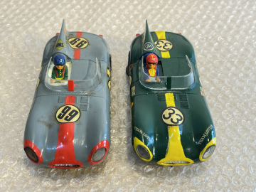 ジャンク 当時物 スロットカー 2点 おまとめセット 詳細不明 部品取りとして 現状渡し