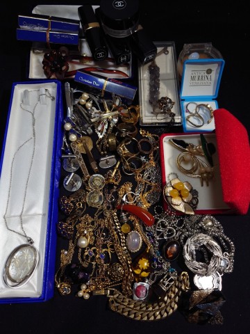 1円〜 アクセサリー まとめて ネックレス 指輪 ブローチ タイピン イヤリング K18/CHANEL/Dior/SILVER/925刻印 含 色々 ジャンク まとめ