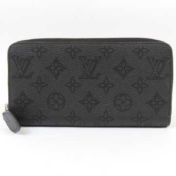 206452★1円スタート★LOUIS VUITTON ルイヴィトン 未使用品 現行 RFID ジッピー ウォレット パンチング マヒナ ラウンドファスナー長財布
