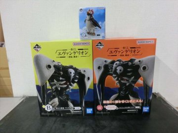 T【Y9-08】【140サイズ】1円～/未開封/一番くじ エヴァンゲリオン ラストワン＆B 第4の使徒・E賞 ペンペン フィギュア/※外箱傷み有