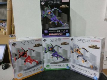 T【Y9-09】【140サイズ】1円～/未開封/一番くじ エヴァンゲリオン A～C賞・ラストワン賞 フィギュア