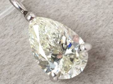 【9376P】Pt900 天然ダイヤモンド 0.667ct/0.68g ペンダントトップ
