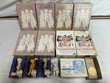 V573 未組立 ガレージキット ガレキ レジン 13点まとめ 美少女戦士セーラームーン SAILORMOON superS フィギュアモデルコレクション G-PORT