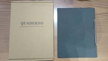 美品　FUJITSU QUADERNO A4 フレキシブル電子ペーパー FMV-DPP03 ホワイト 富士通 DPTA-RC1 DPT-RP1専用フリップケースタイプカバー付き