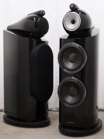 ■□【美品・全国発送可】B&W 800D3 Diamondツイーター搭載 スピーカーペア ピアノブラック□■031341001W-3□■