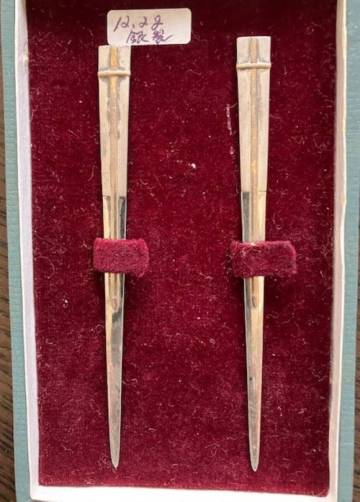 ⑤♪♪♪銀製楊枝・和菓子♪♪♪