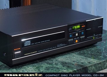 Marantz CD-34 ♪永遠の銘機♪【メンテ・ケア済／美品】