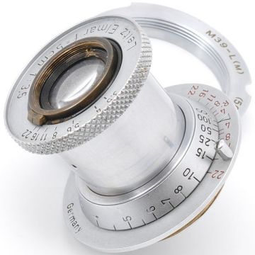 ライカ 赤 エルマー 5cm F3.5 Leica Red Elmar 5/3.5 M + Lマウント L39 Ｍアダプター フィルター Leitz Wetzlar ライツ 赤エルマー ドイツ