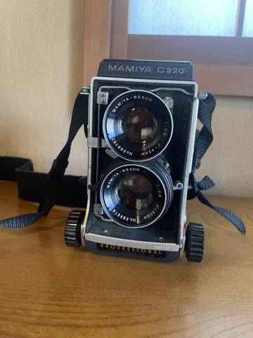 ジャンク　MAMIYA マミヤ 二眼レフカメラ C220 Professional MAMIYA-SEKOR 80mm　