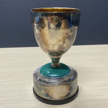 1円〜 シルバー970 刻印あり silver トロフィー 銀製品 銀製 コレクション 昭和レトロ ゴルフ 置物 アンティーク 総重量 496g シルバー