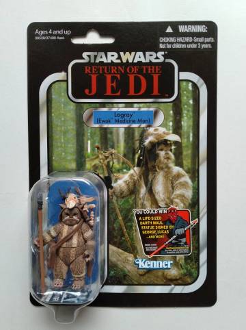 ★スターウォーズ　STAR WARS　ヴィンテージベーシック VC55　ログレイ（イウォーク）　国内未発売輸入品　3.75インチ　