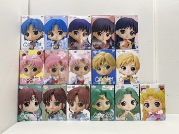 0651776J★ 【未開封】Qposket セーラームーン フィギュア 16個 まとめセット