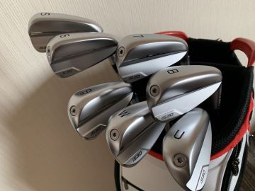 新品同様品 7本セット★PING i530 アイアン(#5～#9・W・U)★N.S.PRO MODUS3 TOUR 105(S)