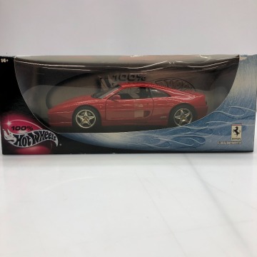 05w18999★1円~ 1/18 Hotwheels Ferrari F355 Berlinetta ホットウィール フェラーリ ベルリネッタ 赤 レッド 箱あり 中古品【館林店】
