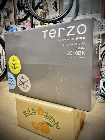 TERZO テルッツォ(PIAA) サイクルキャリア EC16BK リアサイクルキャリア 売り切り!