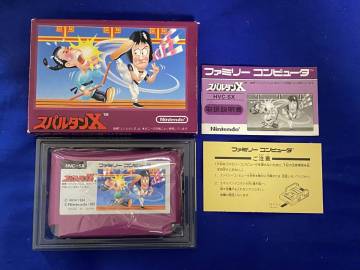 FC 美品　スパルタンX 箱説付き　珍品　レア