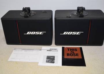 送料込み BOSE ボーズ モニタースピーカー 301AVM ペア◇ブラケット付