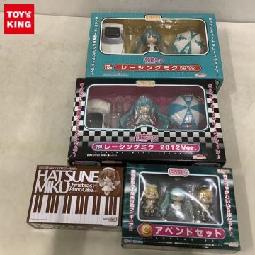 1円〜 未開封 初音ミク ねんどろいどぷち C賞 アペンドセット ねんどろいど 239 レーシングミク 2012 Ver.他