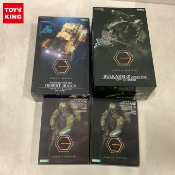 1円〜 未開封含 コトブキヤ 1/24 ヘキサギア バルクアーム&alpha; 密林戦仕様 ブースターパック003 デザートバギー 他