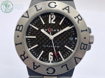 CC0803195　△1円～! BVLGARI ブルガリ ディアゴノ L4437 自動巻き デイト 3針 アナログ ラウンド シルバー系 メンズ 腕時計 稼働 中古