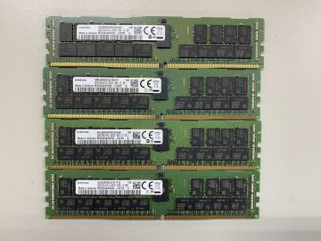SAMSUNG製 メモリ 32GB 2Rx4 PC4-2933Y-RB2 4枚セット 合計128GB分