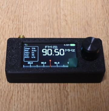 SI4732 0.5-108MHz LSB USB AM FM アンテナ付き