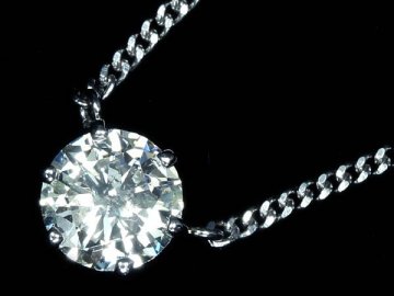GM18035D【1円～】新品仕上【RK宝石】《Diamond》ジュエリーマキ 極上イエローダイヤ 特大1.01ct Pt850 超高級 一粒ダイヤ ネックレス