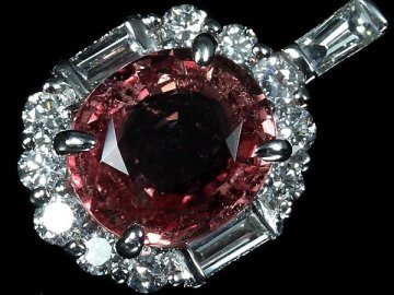 RO17867T【1円～】新品【RK宝石】希少宝石 極上パパラチャサファイア 大粒1.79ct 極上ダイヤモンド Pt900 高級ペンダントヘッド ネックレス