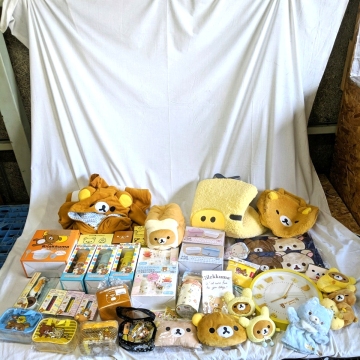 okos698 ●　 リラックマ　グッズ　まとめ　Rirakkuma コリラックマ キイロイトリ サンエックス 着ぐるみ　水筒　バック　食器　時計　