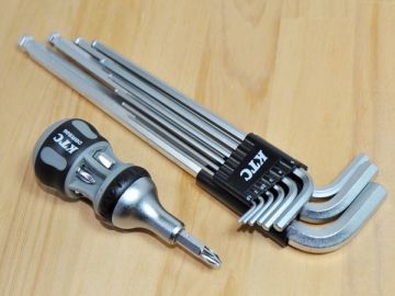 ★KTC ラチェットドライバーDBRS06 アーレンキーHL259SP セット★六角レンチ スタッビドライバ♪