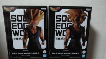 在庫3 ドラゴンボールZ SOLID EDGE WORKS THE 出陣 5 超サイヤ人孫悟飯 超サイヤ人2孫悟飯 全2種セット A B フィギュア　新品未開封　即決