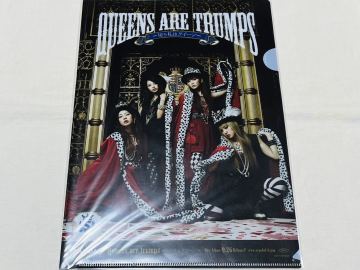 特価★中古★SCANDAL★スキャンダル★QUEENS ARE TRUMPS★切り札はクイーン★4人バージョン★クリアファイル★非売品