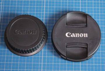 [ei356]キャノン レンズキャップ 72mm リヤキャップ canon LENS CAP EOS E-72Ⅱ　前蓋 後蓋 大口径レンズ用