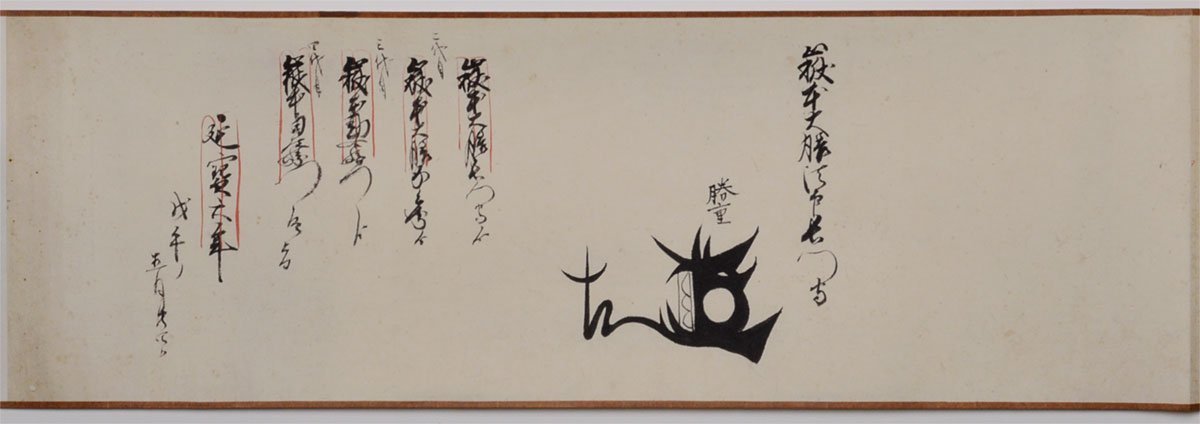  【無想次源流 剣術伝書】嶽本大膳長門守勝重 古武術 古文書 烏天狗 妖怪 絵巻 DB21A