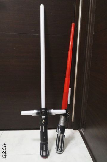 ハズブロ　スターウォーズ ライトセーバー ２本セット ジャンク hasbro