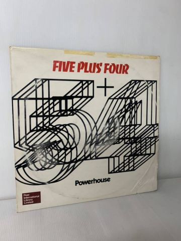 Rare library Powerhouse Five Plus Four 5+4 Peer International Library Limited PIL 9029 original UK 1975 LP DJ CAM