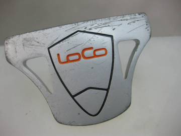 ★299）レディースパター?ダンロップ 「LOCO」 サイズ約81㎝【31インチ】/457g　※シャフトサビ多數現狀品■120