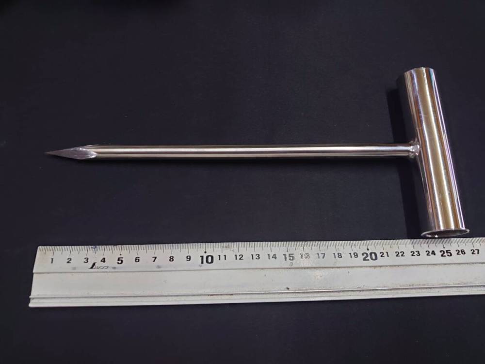 マグロ クエ〆具 10&phi;ロング 大型魚用 ＃キハダマグロ クエ 大型カンパチ ヒラマサ ソルティガ SWステラ ゼナック 脳締め 神経締め 締め具 