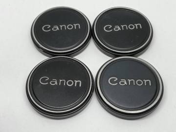 キャノン純正　メタルレンズキャップ(カブセ式)　49㎜　４個セット　Ｎo.167
