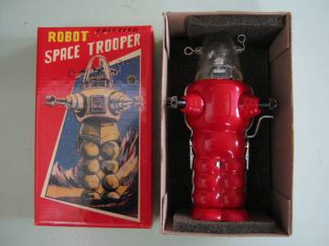 【ロボット　スペース　トゥルーパー（ブリキ・フリクション）】①