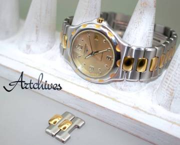 ☆時計☆1円～☆LONGINES (ロンジン)☆L1.631.3☆コンクエスト クォーツ CG文字盤 メンズ 腕時計☆稼動品☆『VRW-670』