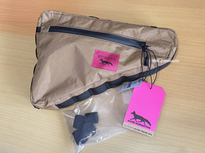 Swift Industries社製 スウィフトインダストリーズ Giddy ギディ フレームバッグ-Coyote USDM北米SURLYサーリーALLcity CRUST スイフト