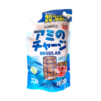 クリアランス価格 ダイワ 釣り エサ サビキ釣り用 エサ アミのチャージ R レギュラー 600g マスカット香料配合 アミノX配合 常温タイプ DAI