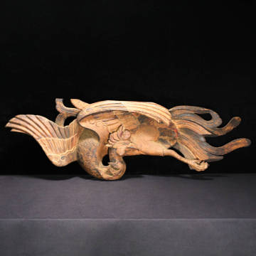 鳳凰 / 木彫 / 木製 / 彫刻 / 装飾 / 壁飾り / 古民具 / 古道具 / 骨董 / 古い / 時代物 / 古美術