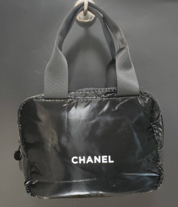 CHANEL シャネル ミニボストン ブラック 化粧ポーチ バッグ ノベルティ＃