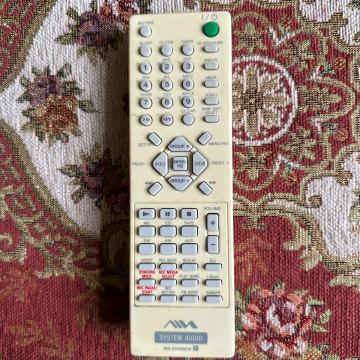 リモコン SYSTEM AUDIO RM-Z20062W