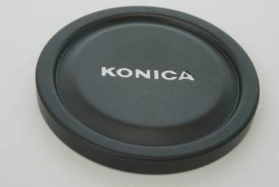 コニカ　メタル　 フロント　レンズキャップ 　内径約57mm　　被せ式　中古品