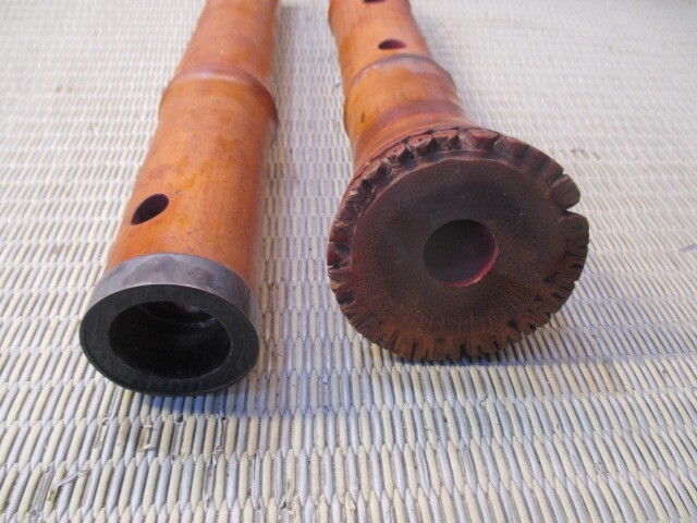 《和》和楽器 　尺八 北原精華堂 　在銘　約55cm　